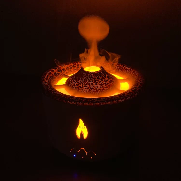 volcano flame diffuser